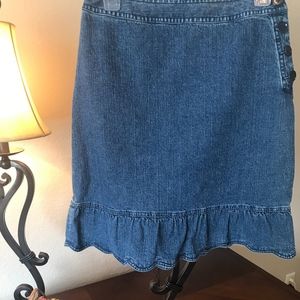 Vintage Harold’s denim skirt